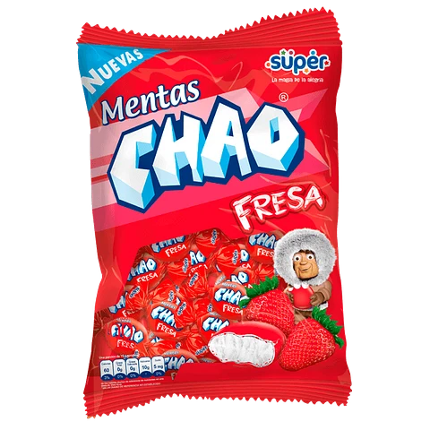 MENTAS CHAO FRESA X100