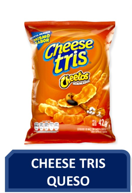 CHEESE TRIS FRITOLAY X42