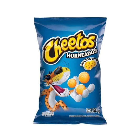 CHEETOS FRITOLAY HORNEADOS BOLIQUESO X160