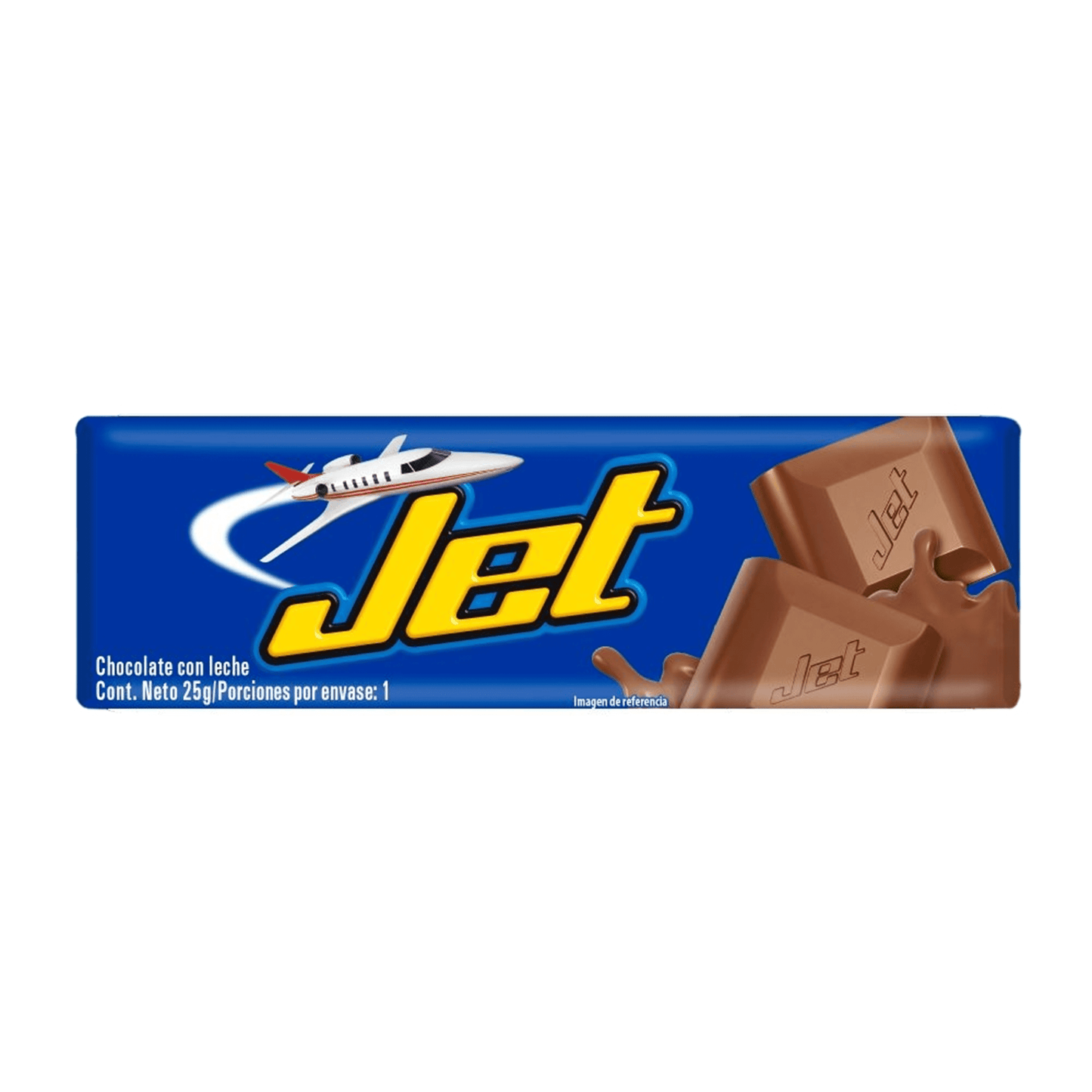 CHOCOLATINA JET CON LECHE X25