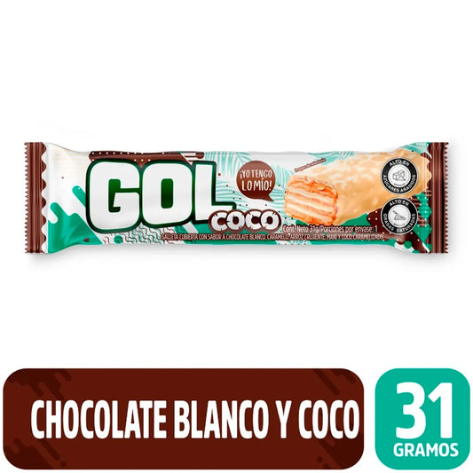 CHOCOLATINA GOL COCO X31