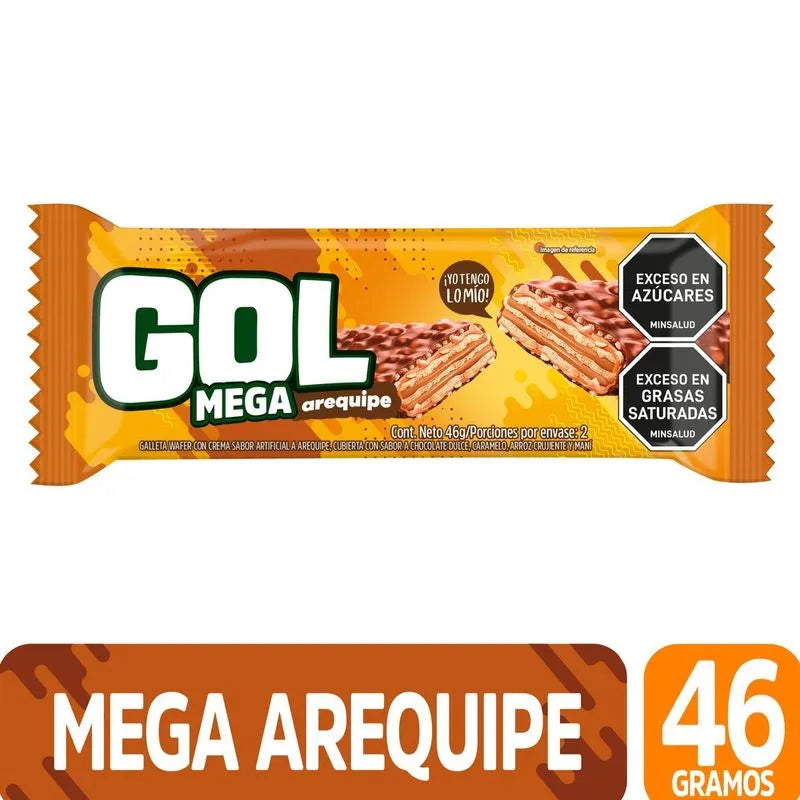 CHOCOLATINA GOL MEGA AREQUIPE X46