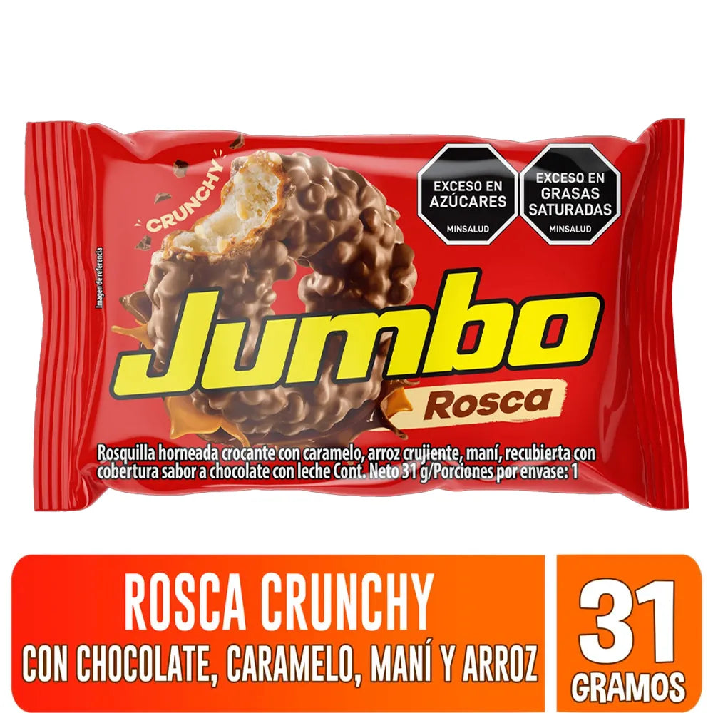 CHOCOLATINA JUMBO ROSCA X31