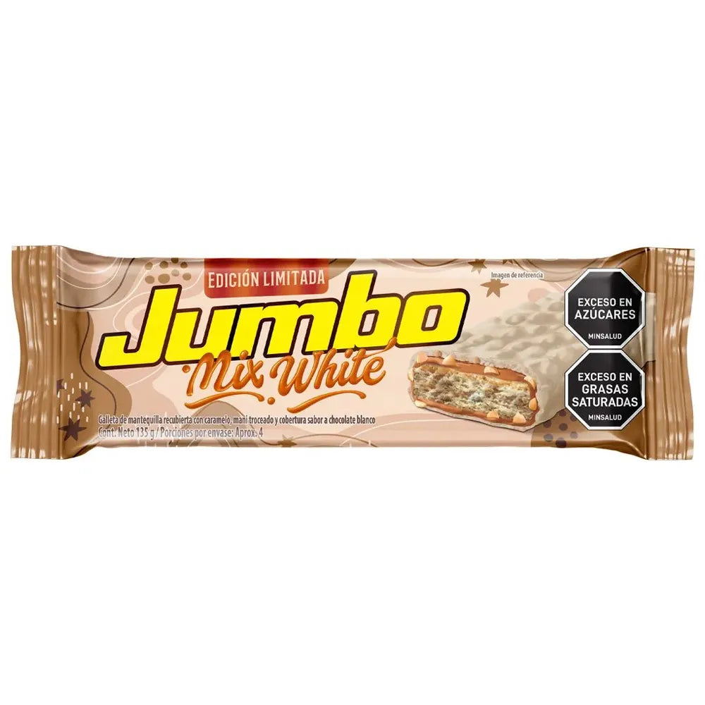 CHOCOLATINA JUMBO MIX WHITE X135