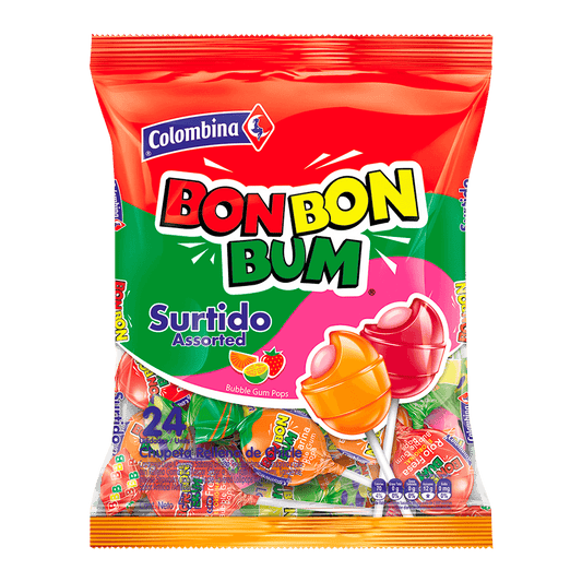 DULCE BON BON BUM SURTIDO X24