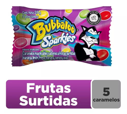 DULCE BUBBALOO SPARKIES X25G