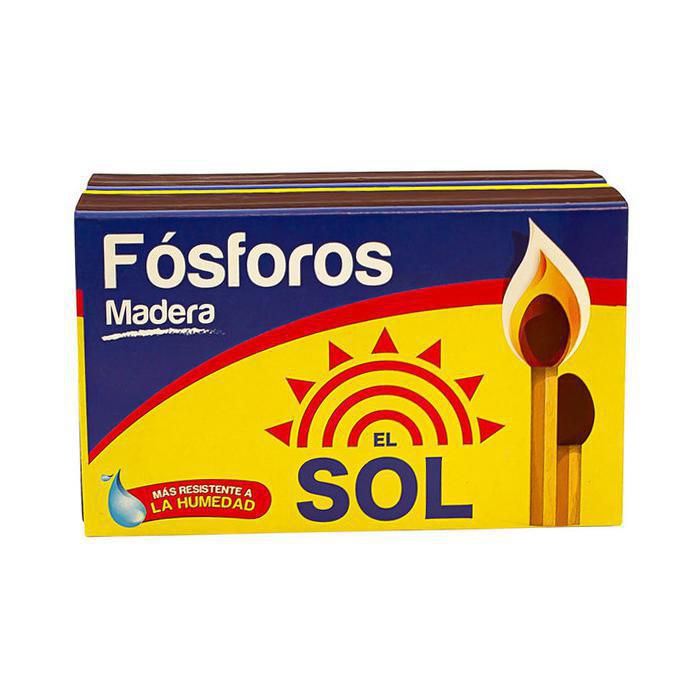 FOSFOROS EL SOL MADERA