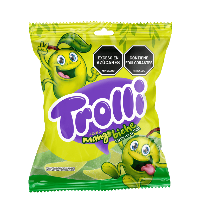 GOMAS TROLLI MANGO BICHE LIMON Y SAL X65
