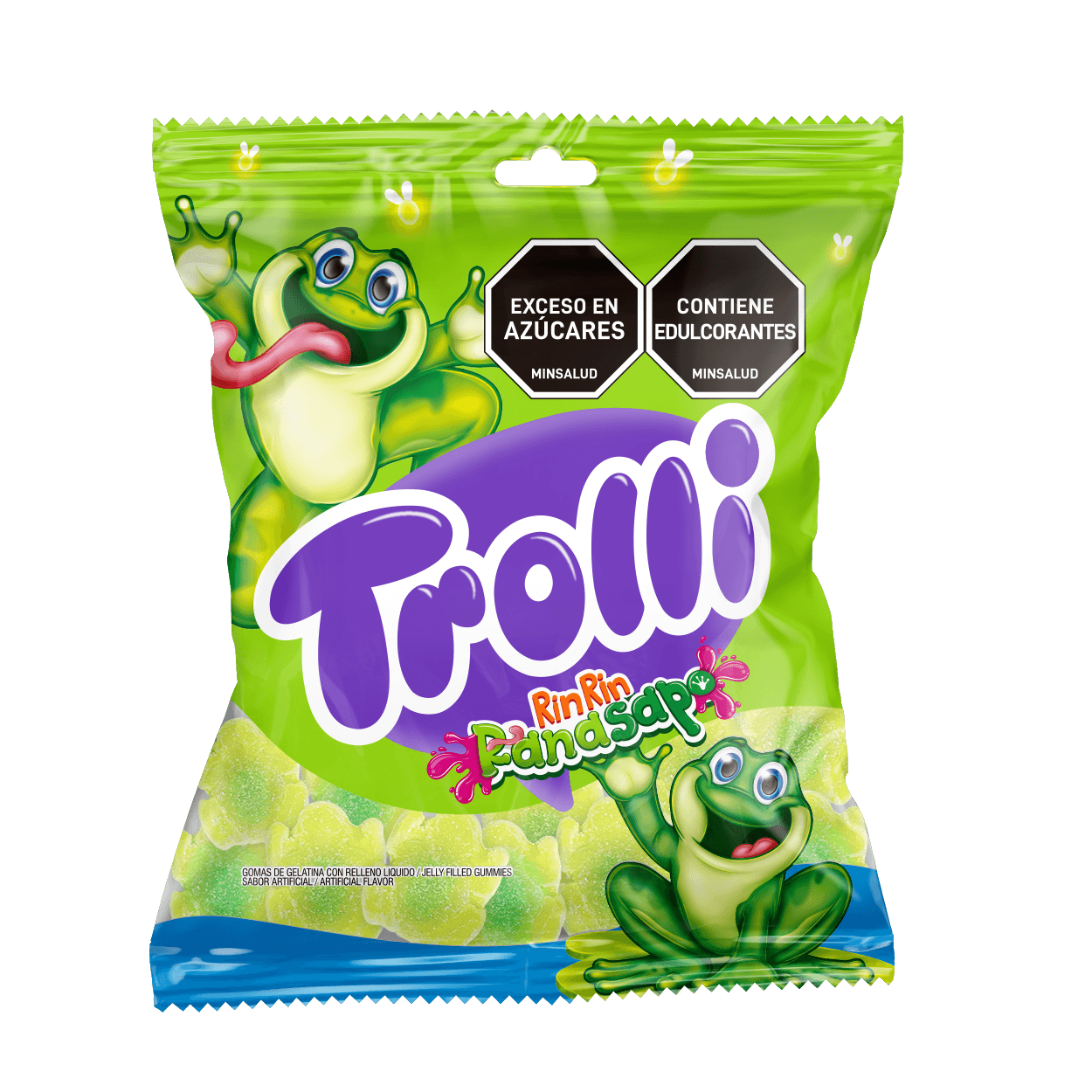 GOMAS TROLLI RIN RIN RANA SAPO X65