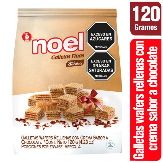 GALLETAS NOEL FINAS CHOCOLATE X120