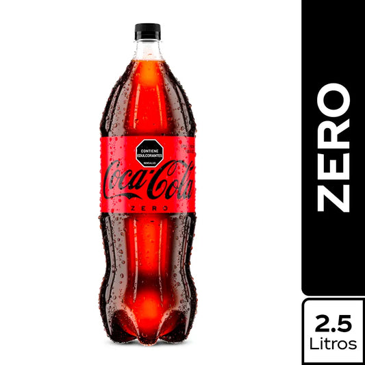 GASEOSA COCA COLA ZERO X2500