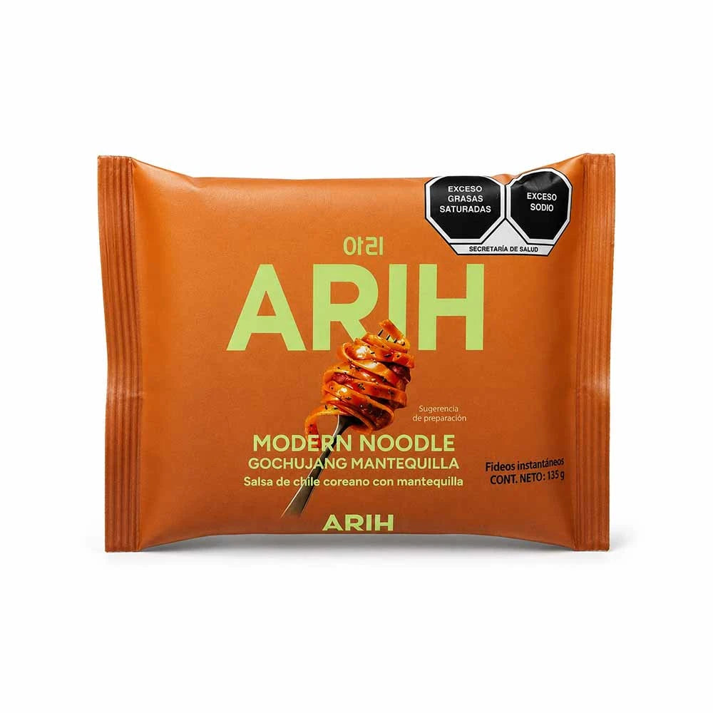 RAMEN ARIH CHILE ROJO Y MANTEQUILLA X135