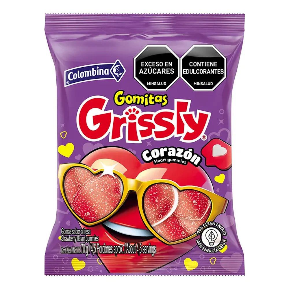 GOMAS GRISSLY CORAZON X70