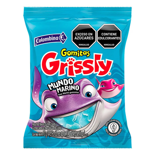 GOMAS GRISSLY MUNDO MARINO X70