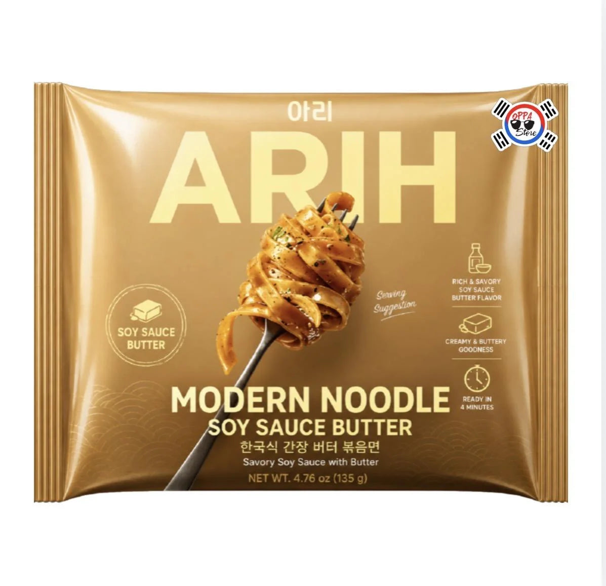 RAMEN ARIH SOYA Y MANTEQUILLA X135