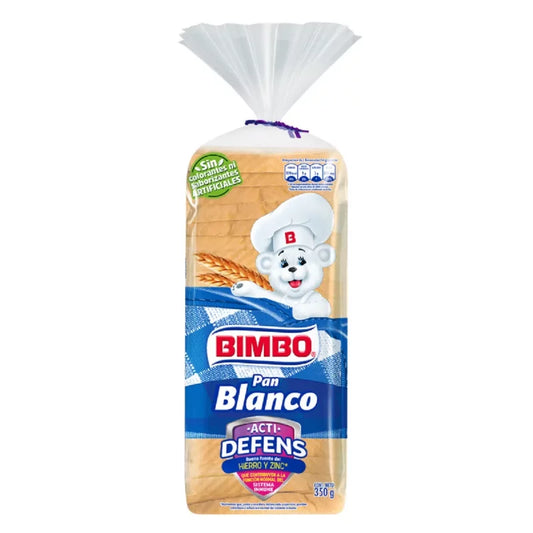 PAN BIMBO BLANCO ACTI DEFENS X350