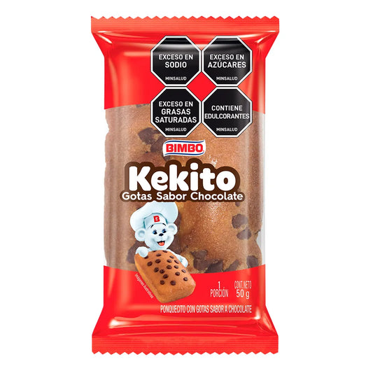 PONQUE BIMBO KEKITO GOTAS CHOCOLATE X50