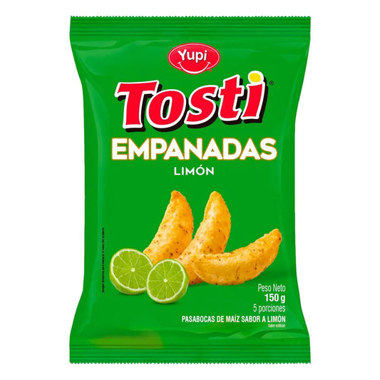 TOSTI EMPANADAS LIMON X150