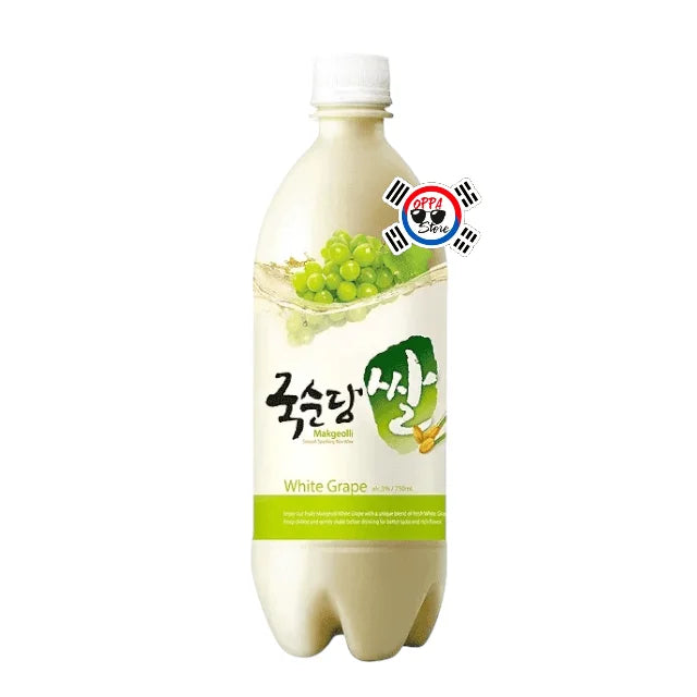 VINO DE ARROZ MAKGEOLLI UVA VERDE X750