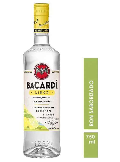 RON BACARDI LIMON X750