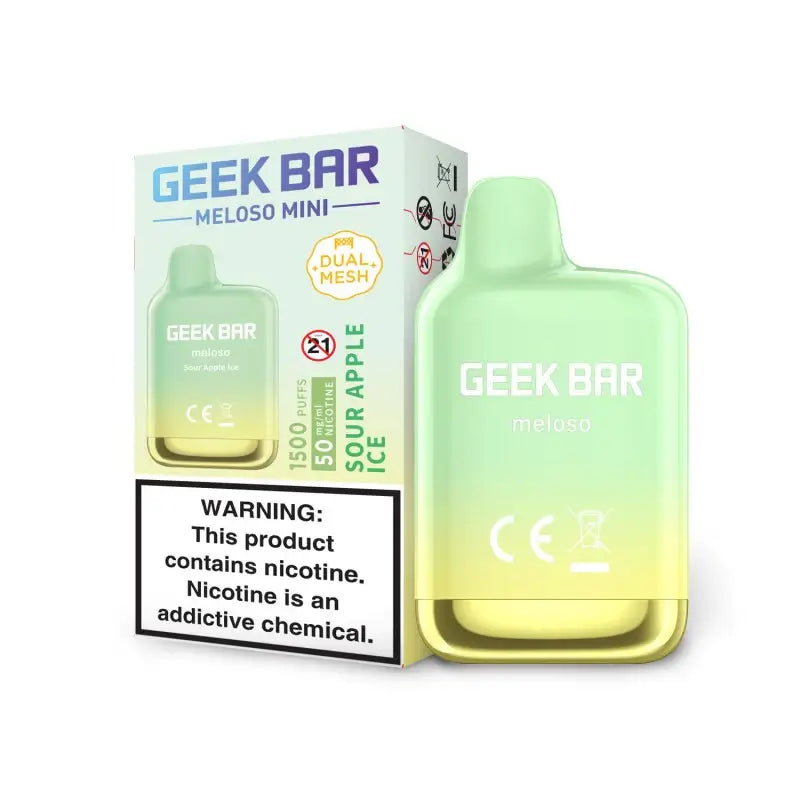 VAPE GEEK BAR SOUR APPLE ICE 9000 PUFFS