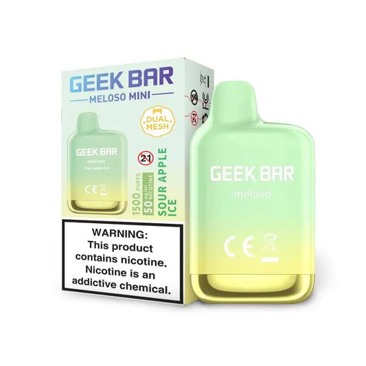 VAPE GEEK BAR SOUR APPLE ICE 1500 PUFFS
