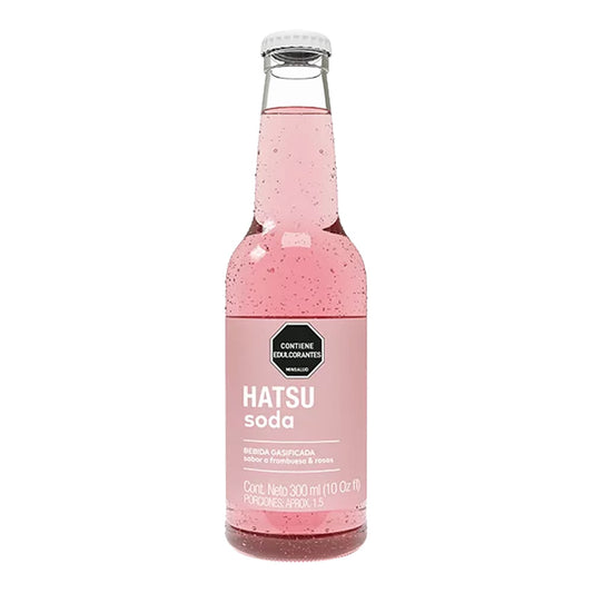SODA HATSU FRAMBUESA Y ROSAS X300