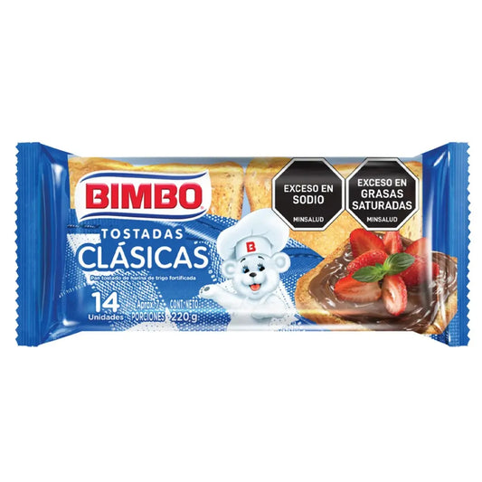 TOSTADAS BIMBO CLASICAS X220