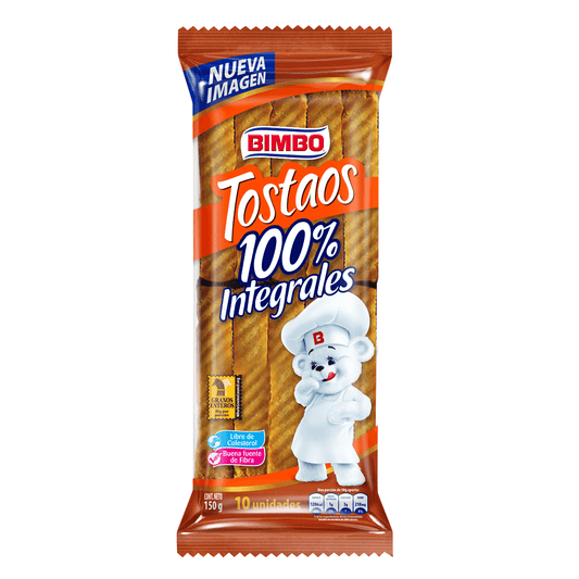 TOSTADAS BIMBO INTEGRALES X150