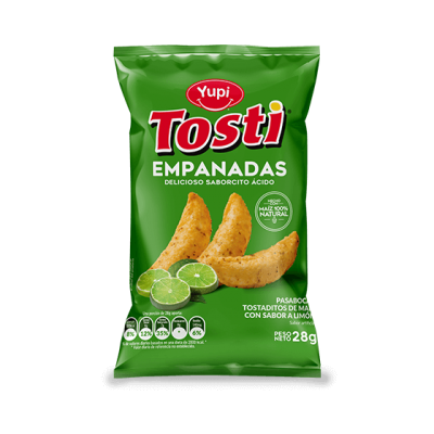 TOSTI EMPANADAS LIMON X28