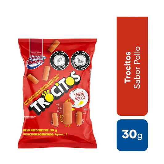 TROCITOS SUPER RICAS POLLO X30