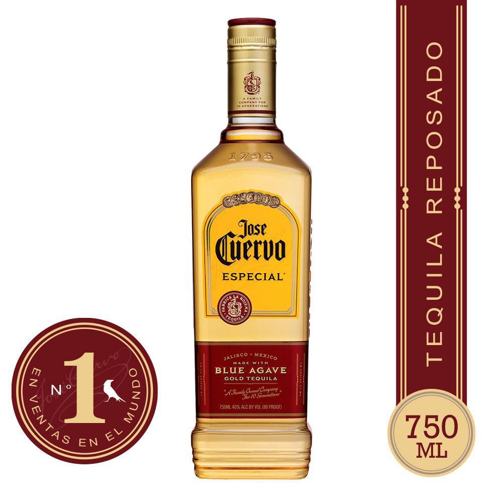 TEQUILA JOSE CUERVO REPOSADO X750