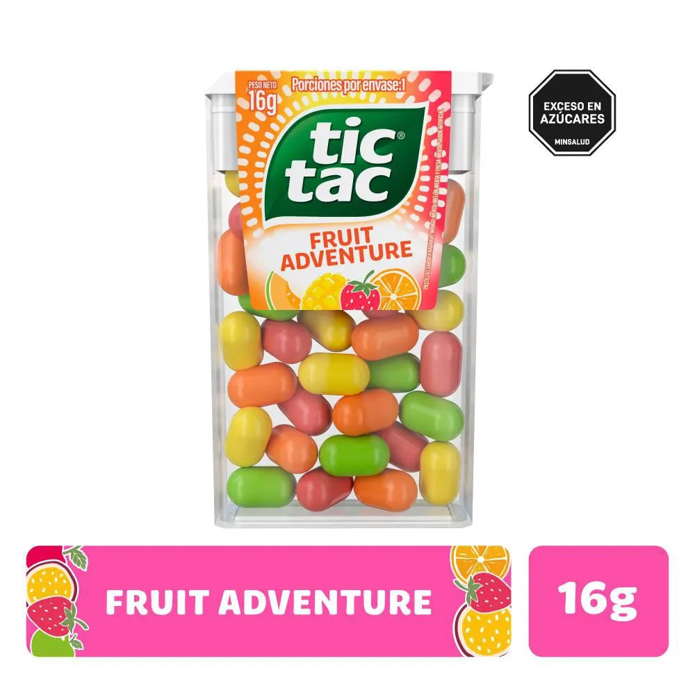 DULCES TIC TAC FRUIT ADVENTURE