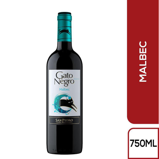 VINO GATO NEGRO MALBEC X750
