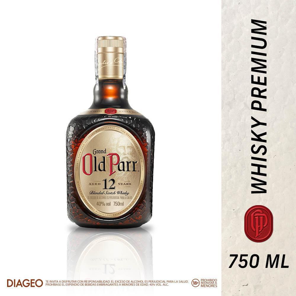 WHISKY OLD PARR 12 AÑOS X750