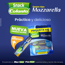 QUESO SNACK COLANTA X30