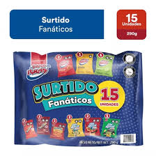 SURTIDO FANATICOS 15 UNIDADES