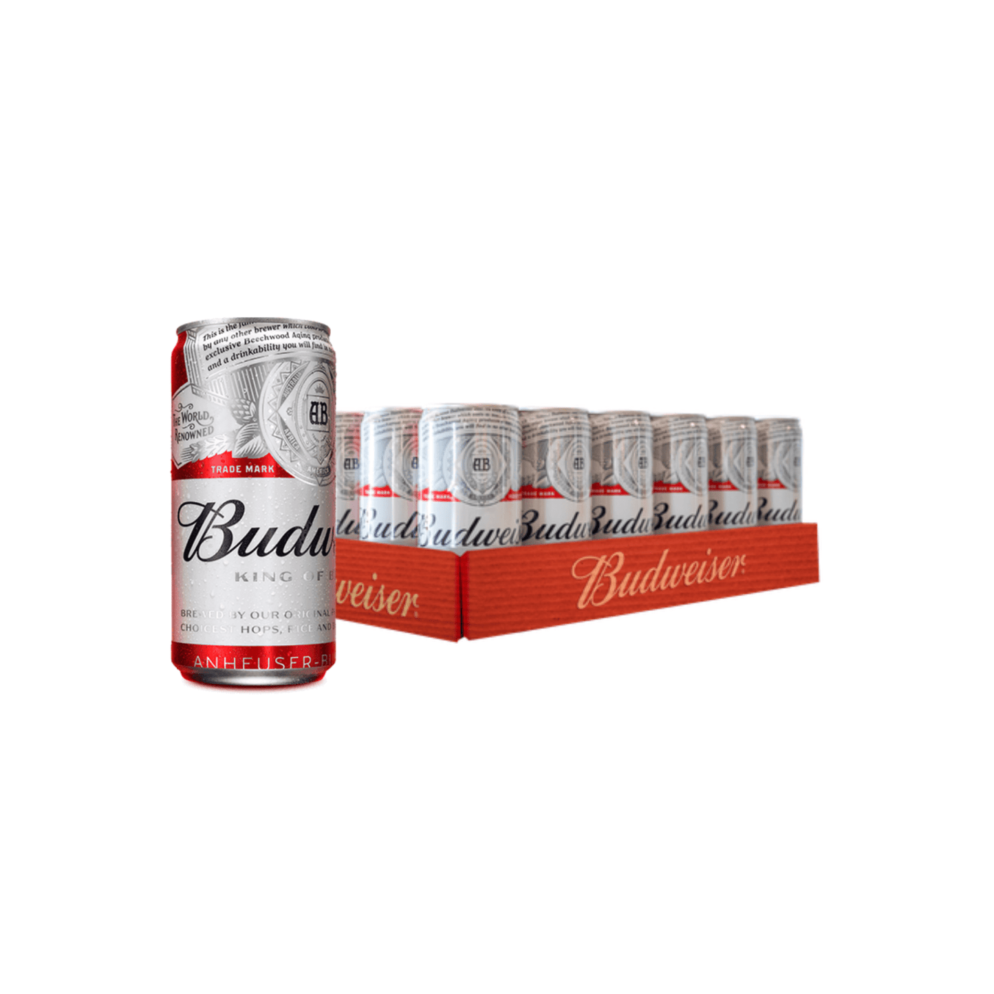 CERVEZA BUDWEISER PACA 4X6