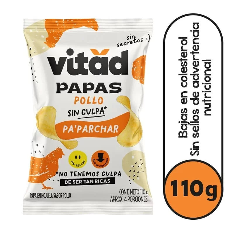 PAPAS VITAD POLLO X110