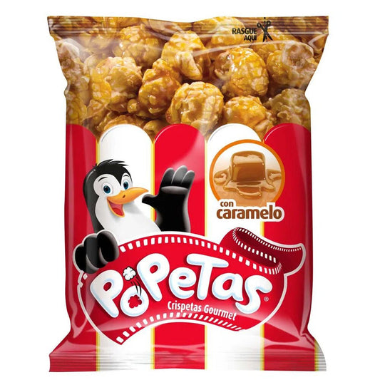 CRISPETAS POPETAS CARAMELO QUESO X165