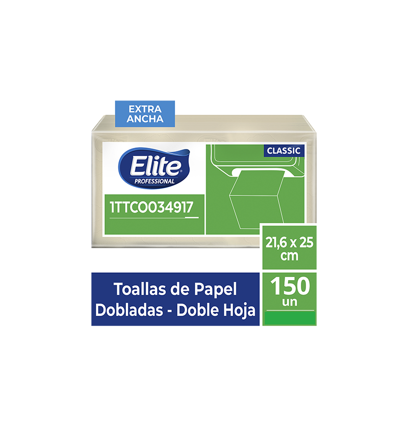 TOALLA PARA MANOS ELITE X150