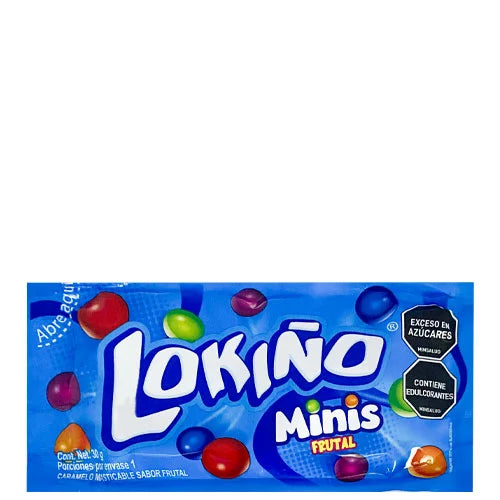 DULCE LOKIÑO MINIS FRUTAL X30